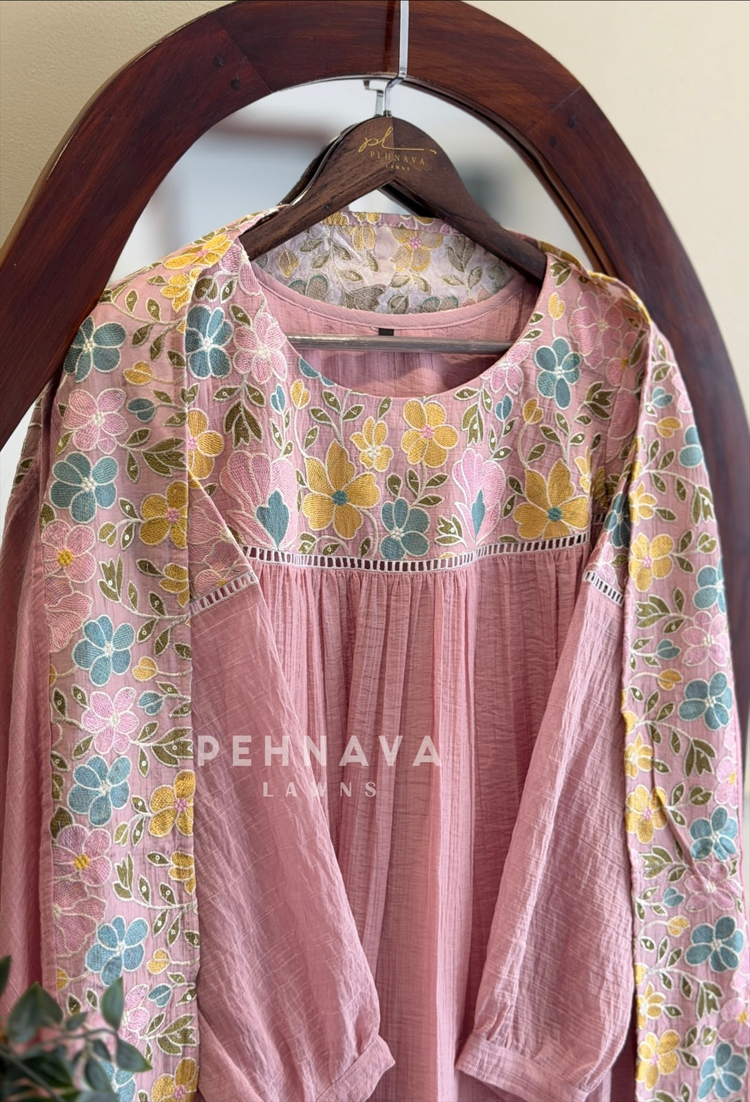 Floral Embroidered Suit 13216