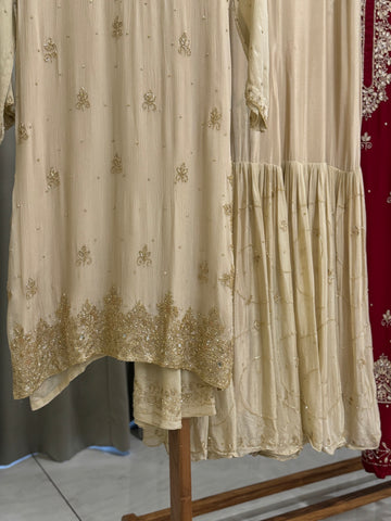 Chinnon  handworked suit-with color options