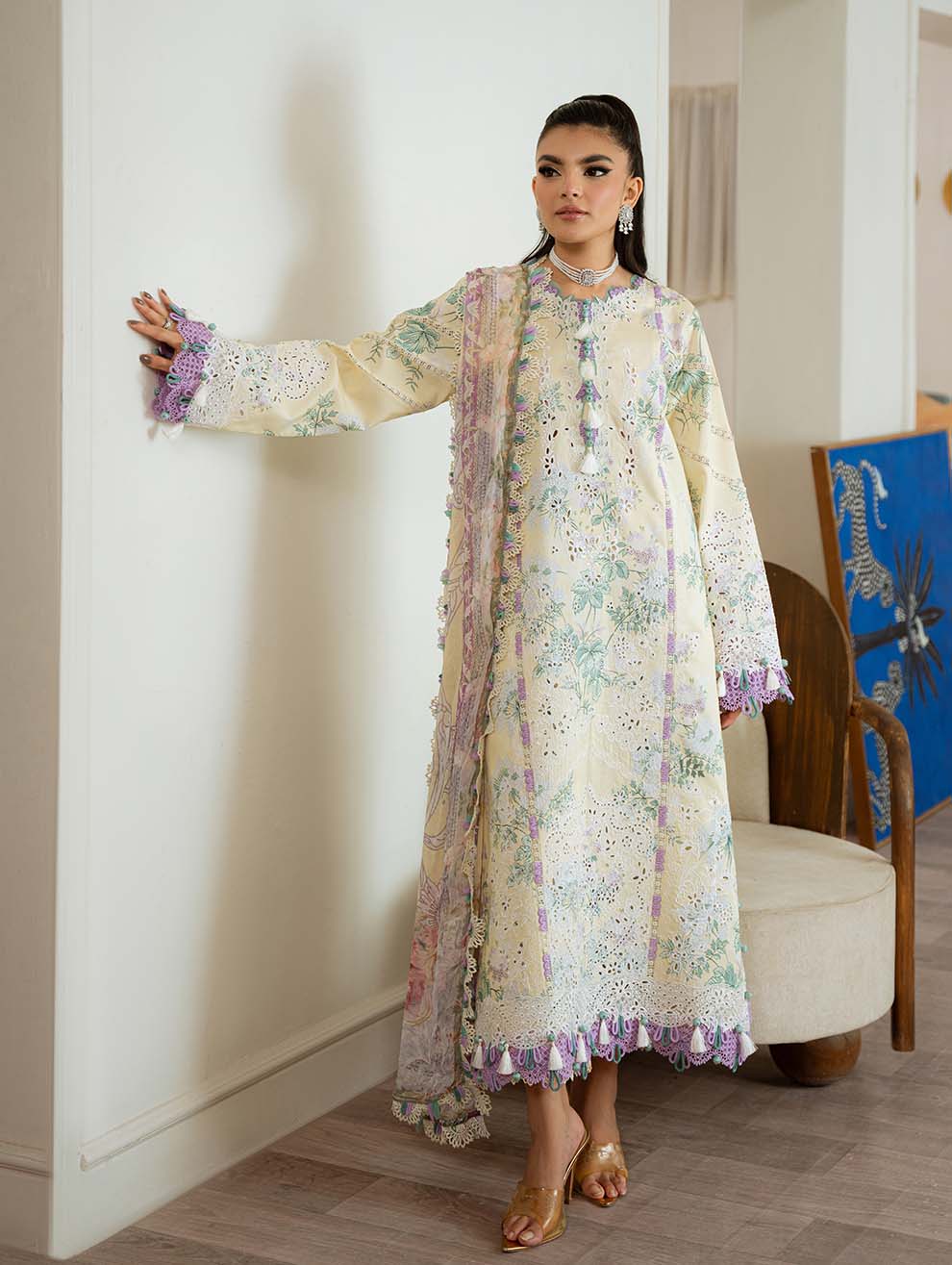 Jade Flora Lawn Original Suit