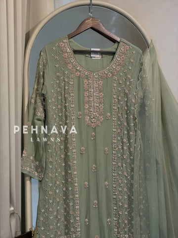 Premium  Handworked Suit-9654