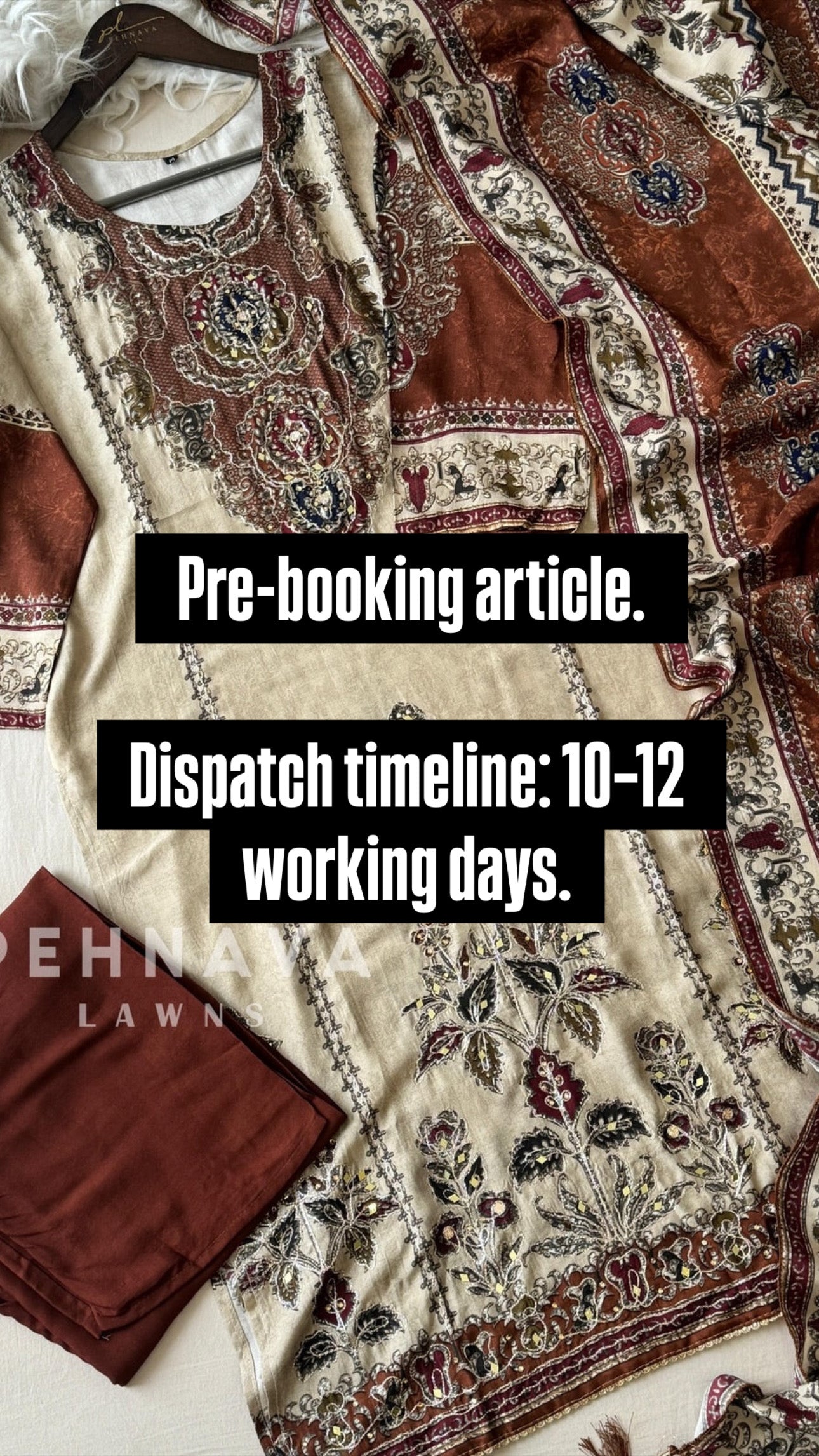 Muslin Suit Set - Pehnava Lawns