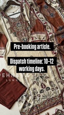 Muslin Suit Set - Pehnava Lawns