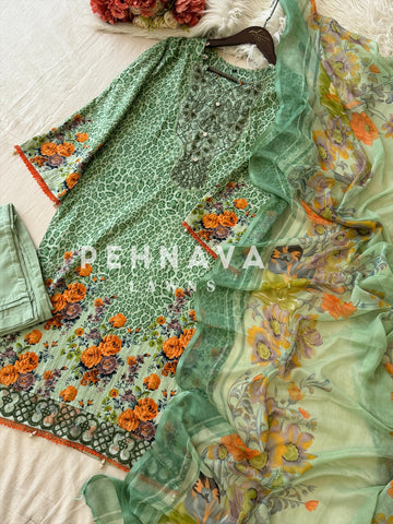 Comfort Fit Cotton Suit Set