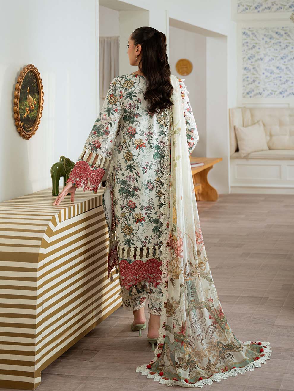 Jade Flora Lawn Original Suit