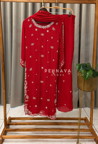 Premium Handworked Chinnon Ensemble