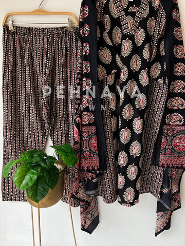 Cotton Printed Suit-1625