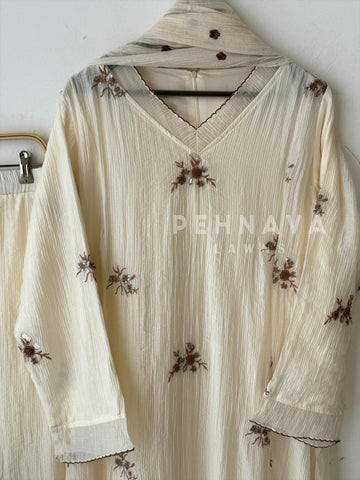 Imported Fabric A-line Suit - Pehnava Lawns