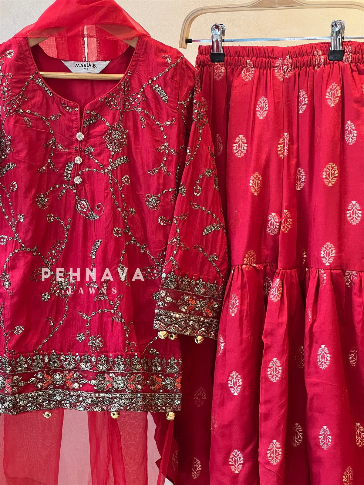 Kids sharara party wear -ready to wear