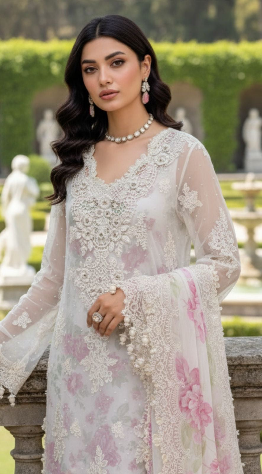Ronak-e-Mehal Premium Semi stitched Suit-5