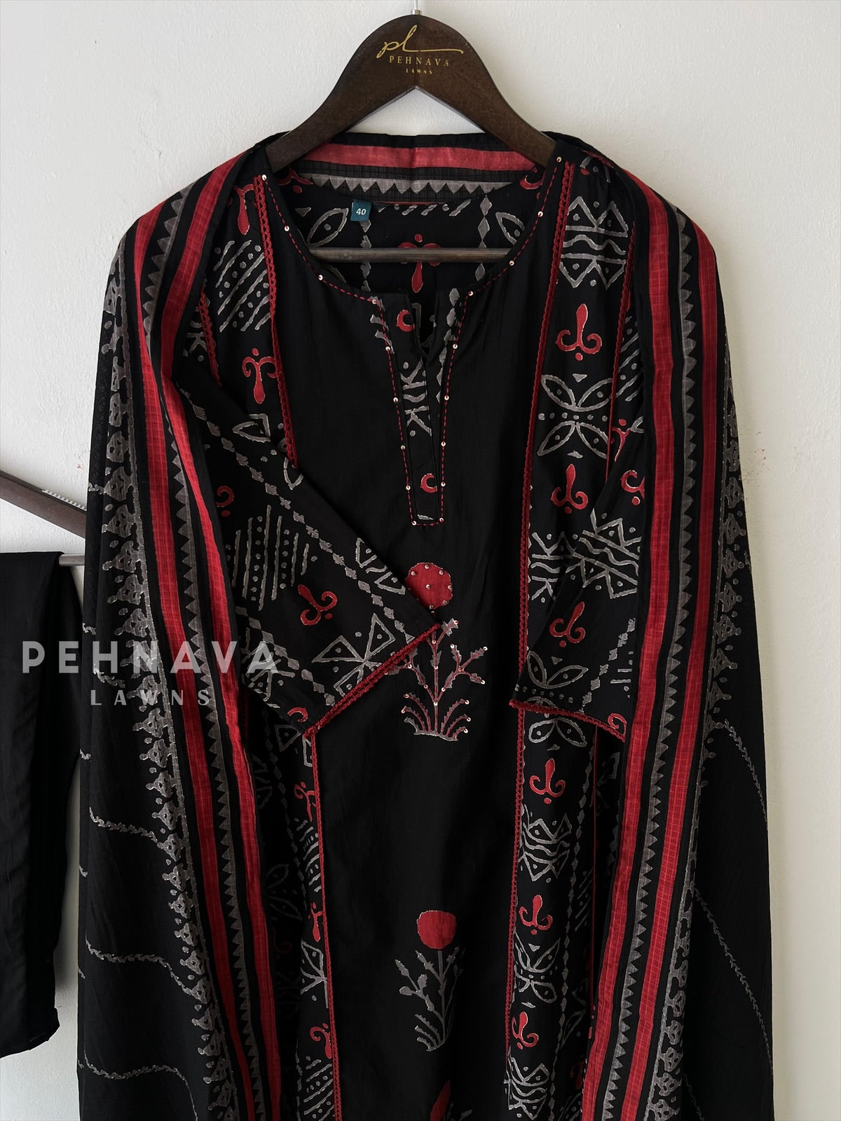 Cotton Printed Suit 13024
