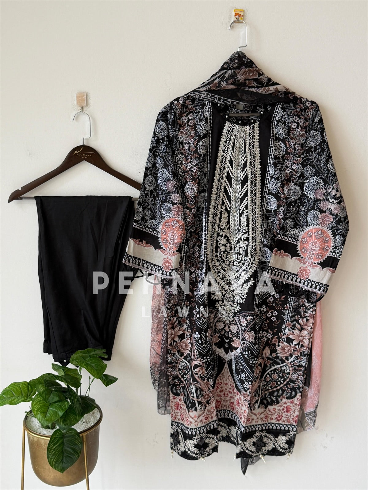 Floral Printed Ready to wear suit-1736