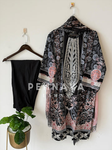 Floral Printed Ready to wear suit-1736