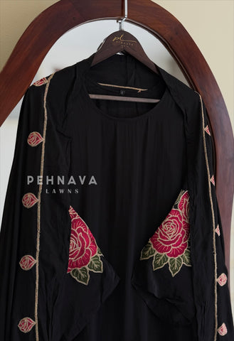 Floral Embroidered Suit4736 RR252