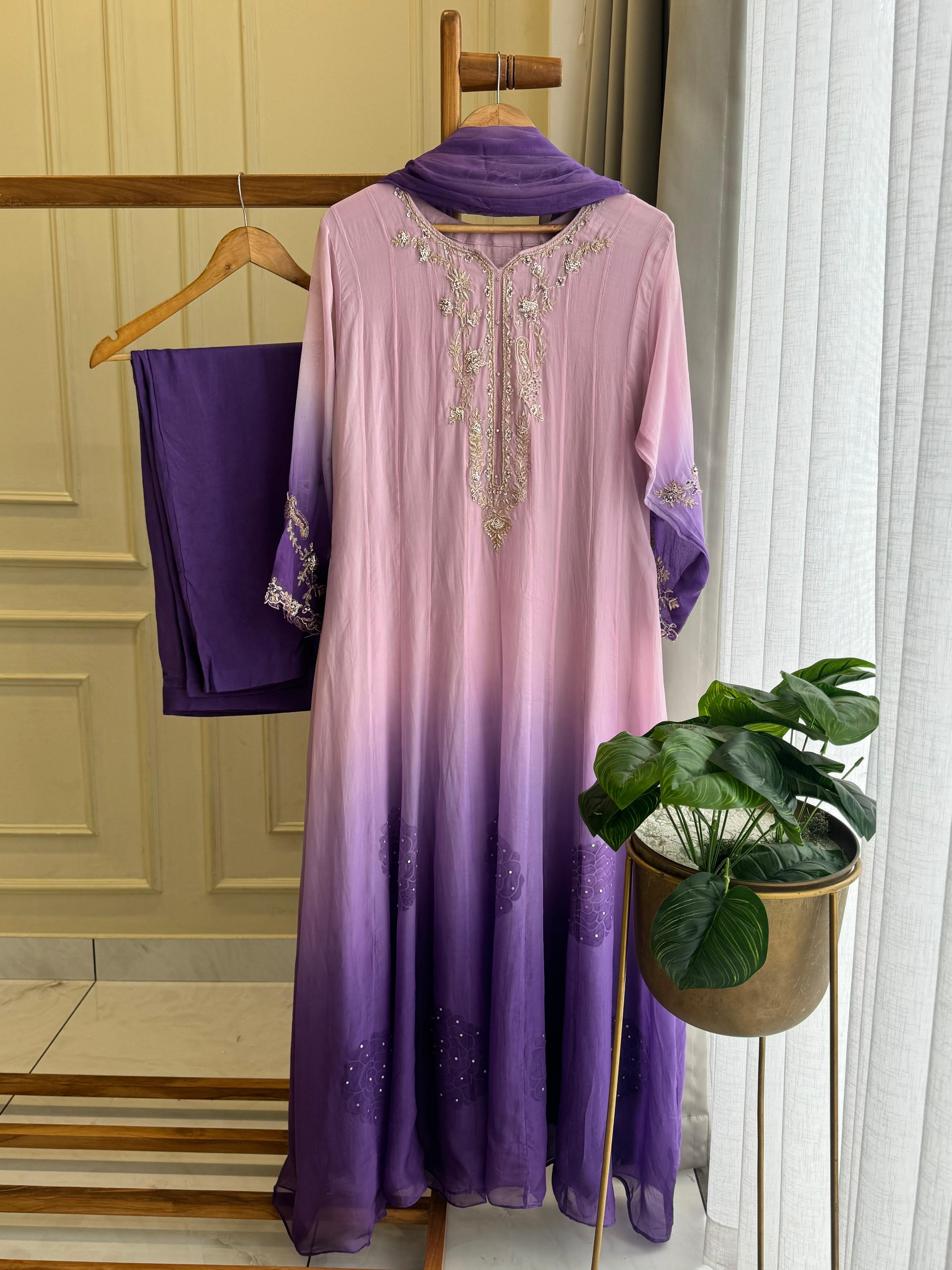 Premium Zardozi Handworked Anarkali Suit