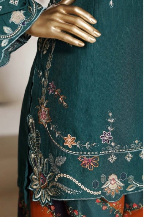 Sadabahar-Eclair Embroidered Suit