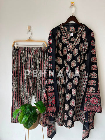 Cotton Printed Suit-1625