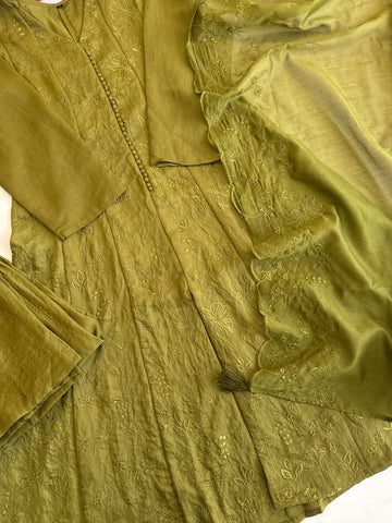 Premium Thread-work Anarkali Suit