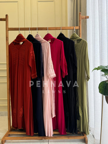 Rayon Ensemble Suit Set