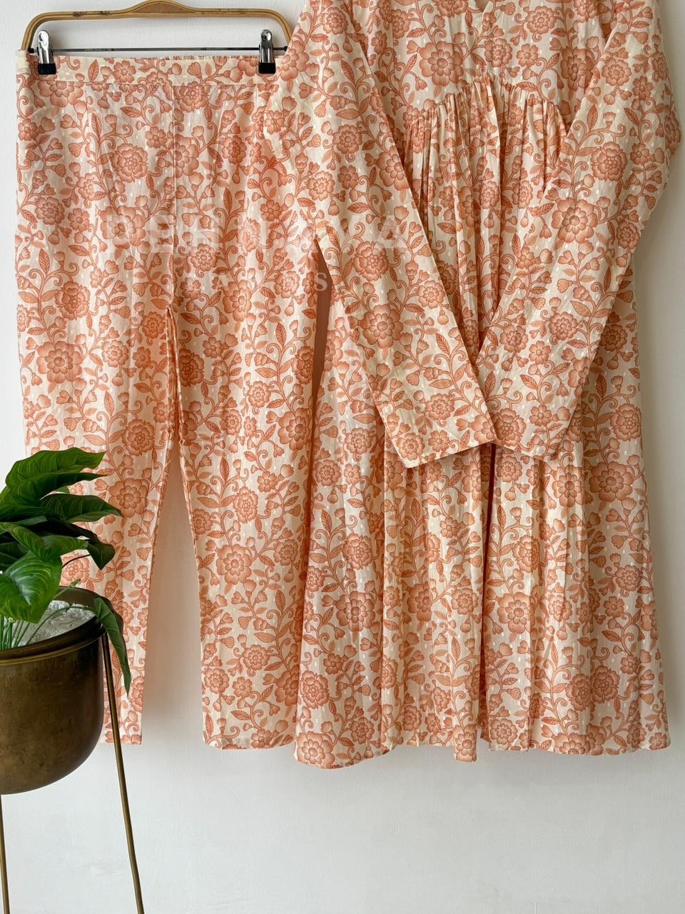 Casual Print Kurtha Suit-