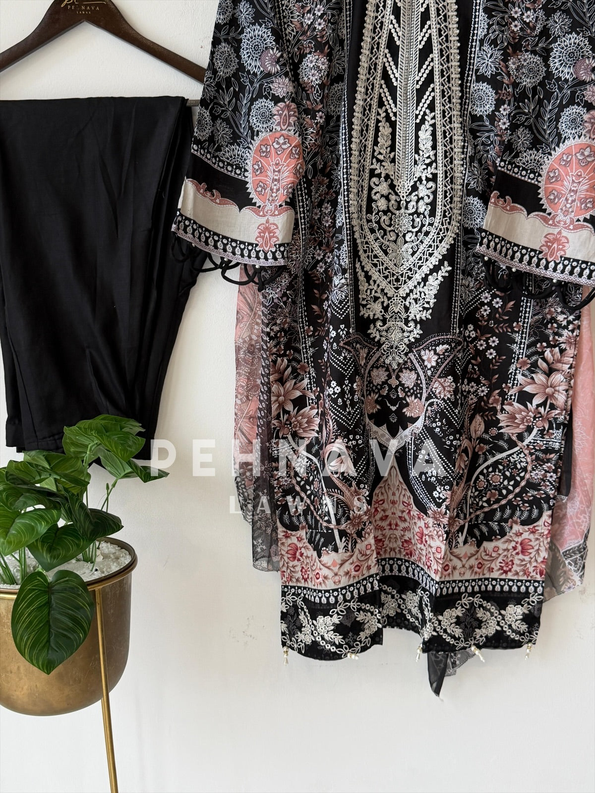 Floral Printed Ready to wear suit-1736