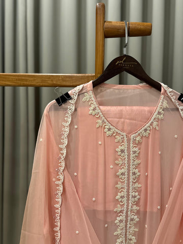 Premium Handworked Semi-Stitched Pakistani Suit - Pehnava Lawns