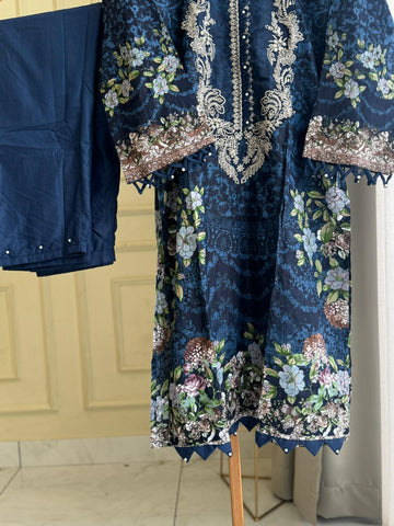 Cotton Casuals with Embroidered Dupatta-002