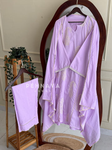 Mulcotton Embroidered Suit B106