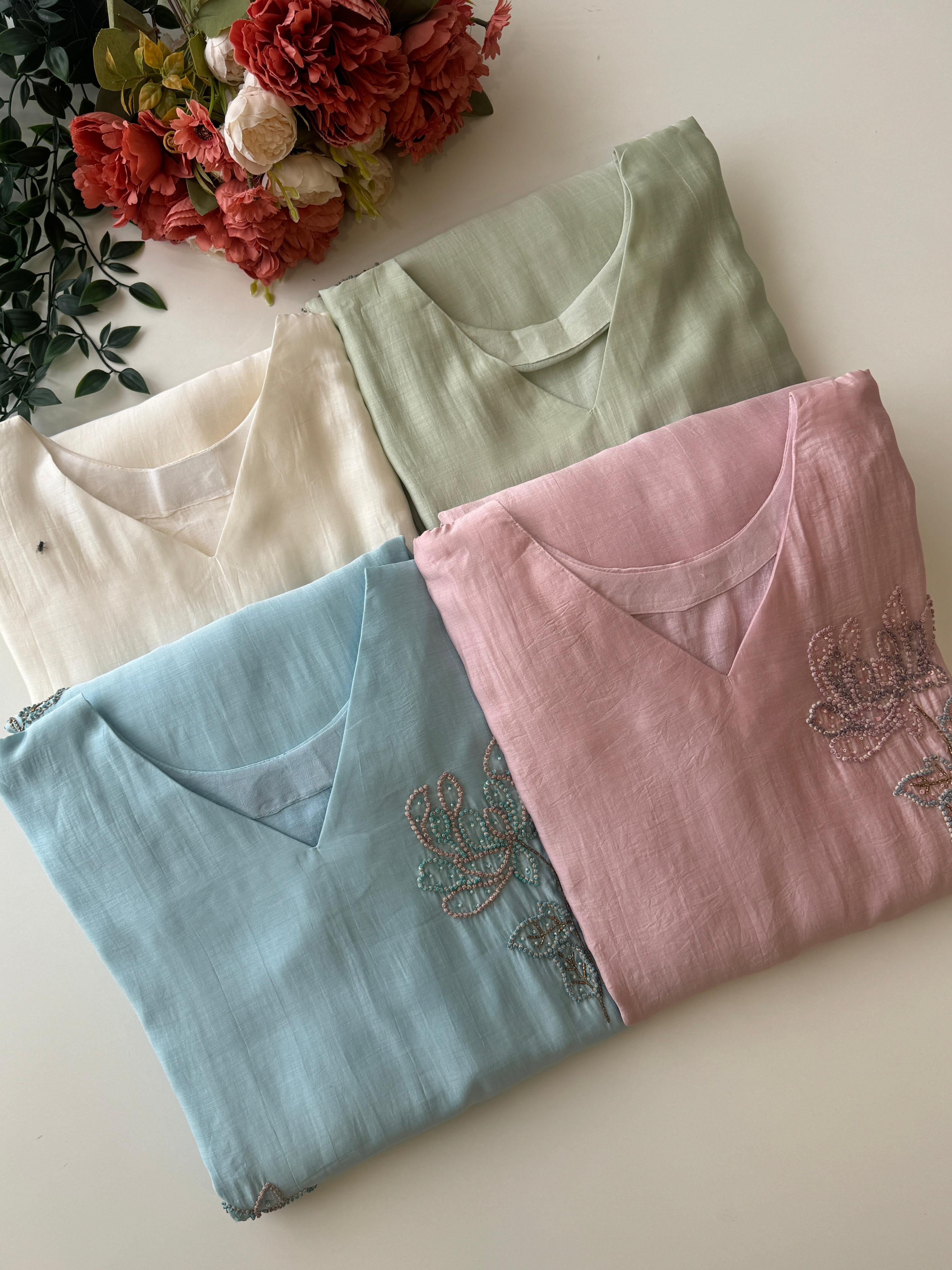 Mul-chandheri Farshi shalwar-3994 - Pehnava Lawns