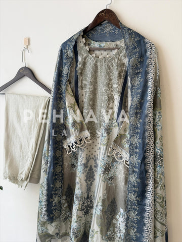 Signature stitched Suit-403