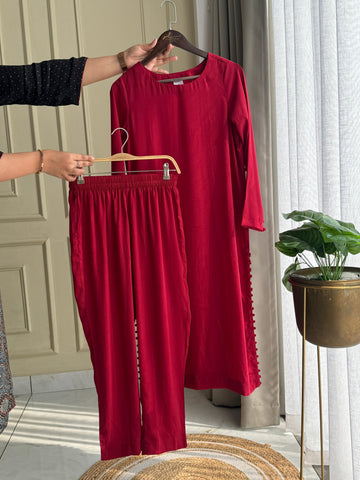 Straight Fit Crepe Dress 7096