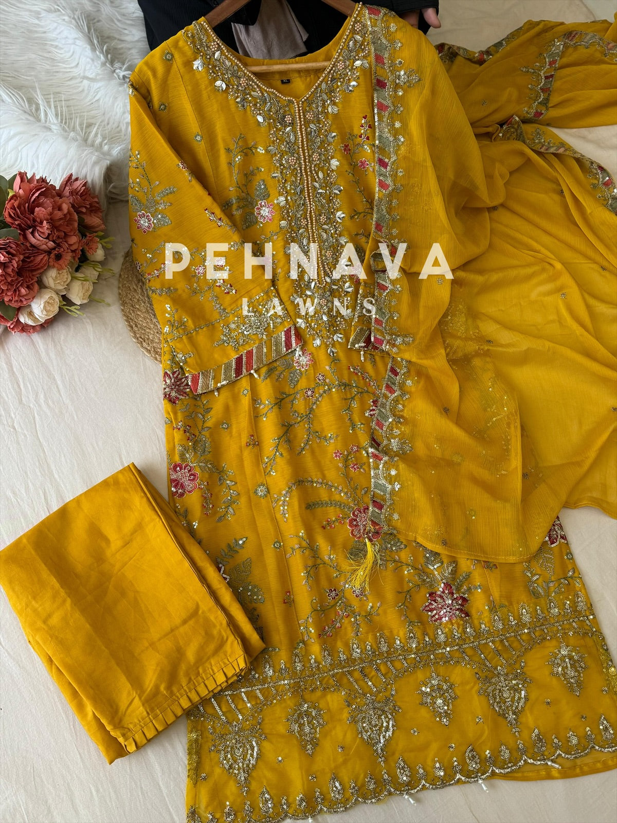 Pure Chiffon Pakistani Party wear