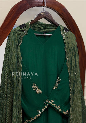 Crepe Handworked Ensemble