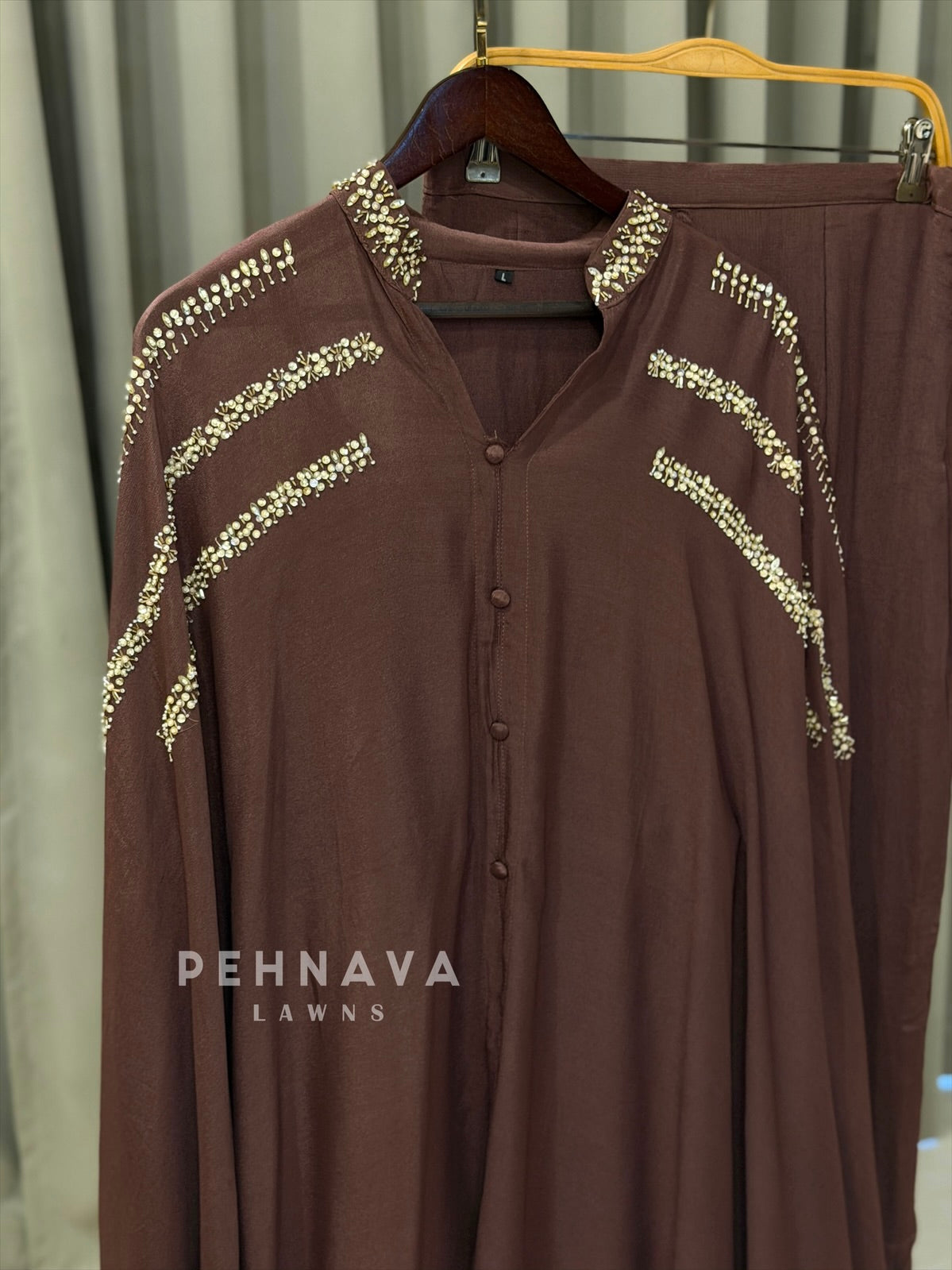 Indo-Western Chinnon Party wear Dress