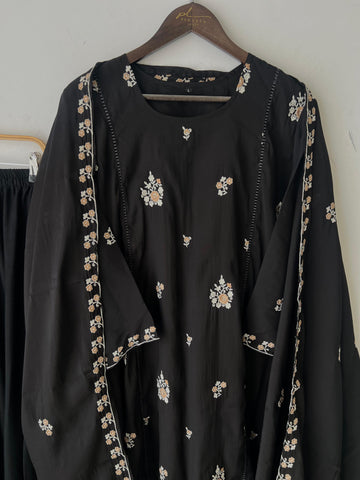 Floral Chanderi Ethnic Suit-3482 - Pehnava Lawns