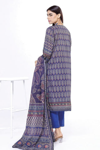 Khaadi Unstitched Printed Lawn suit-0119