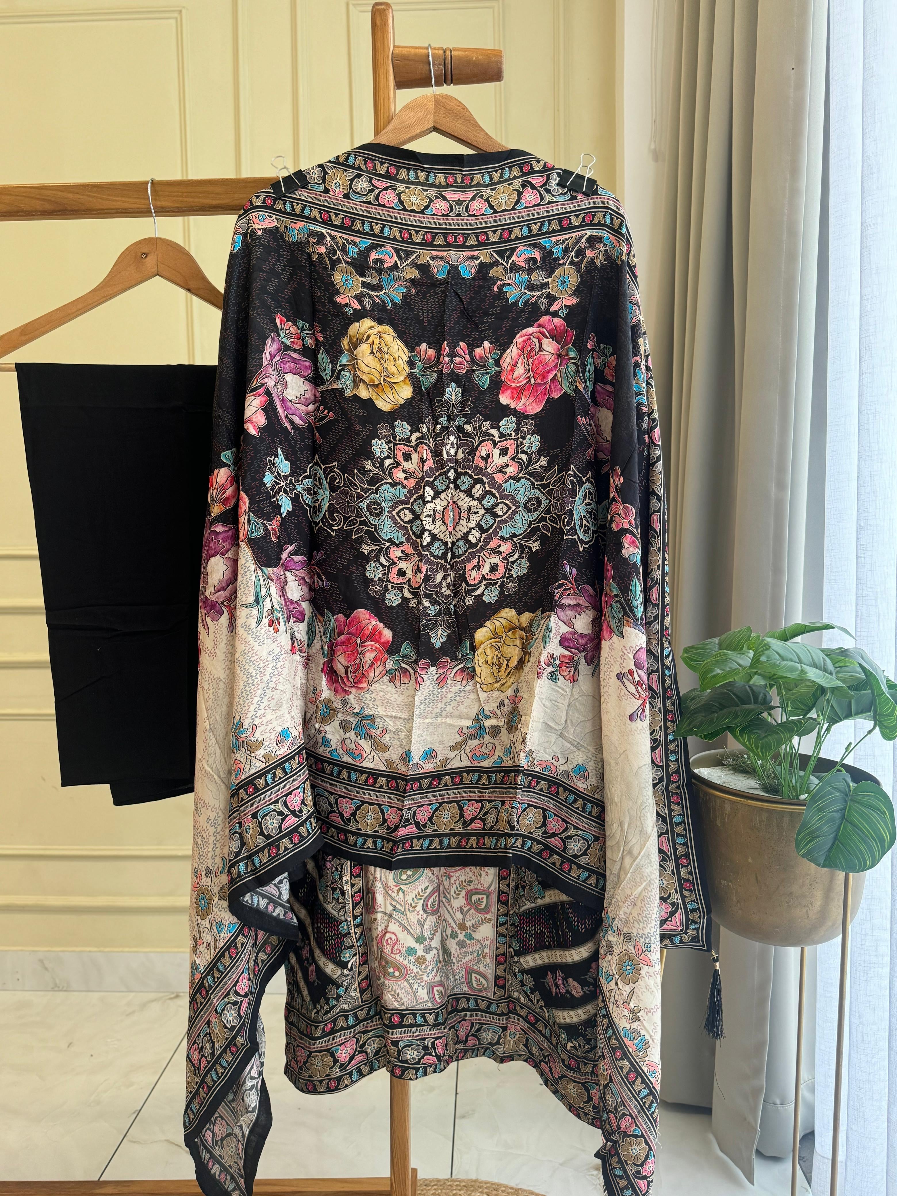 New Premium Party Wear Muslin Suit
