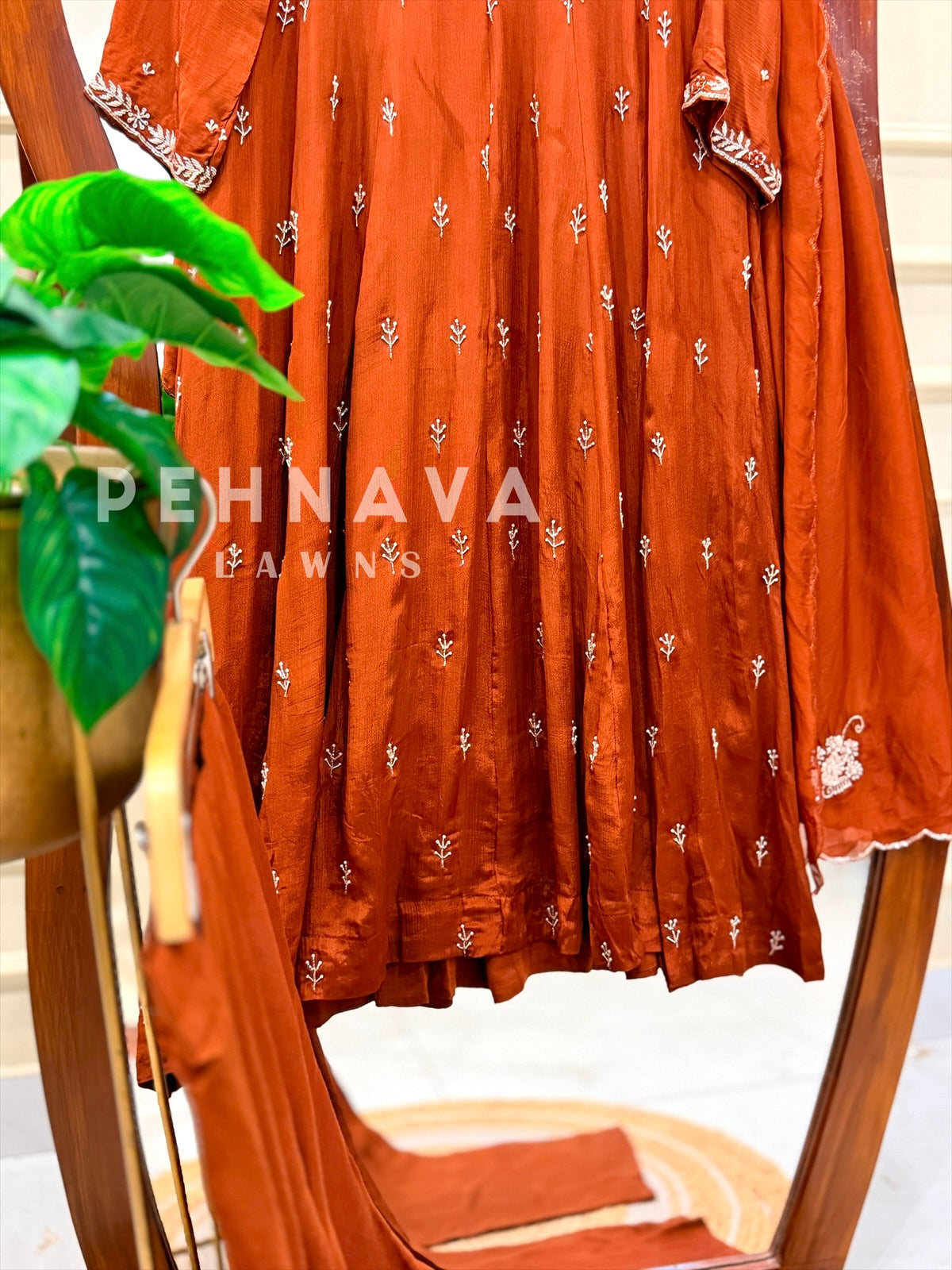 Handworked Anarkali Attire