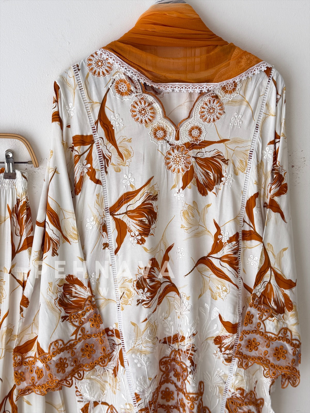 Floral Printed Farshi Salwar LRC281
