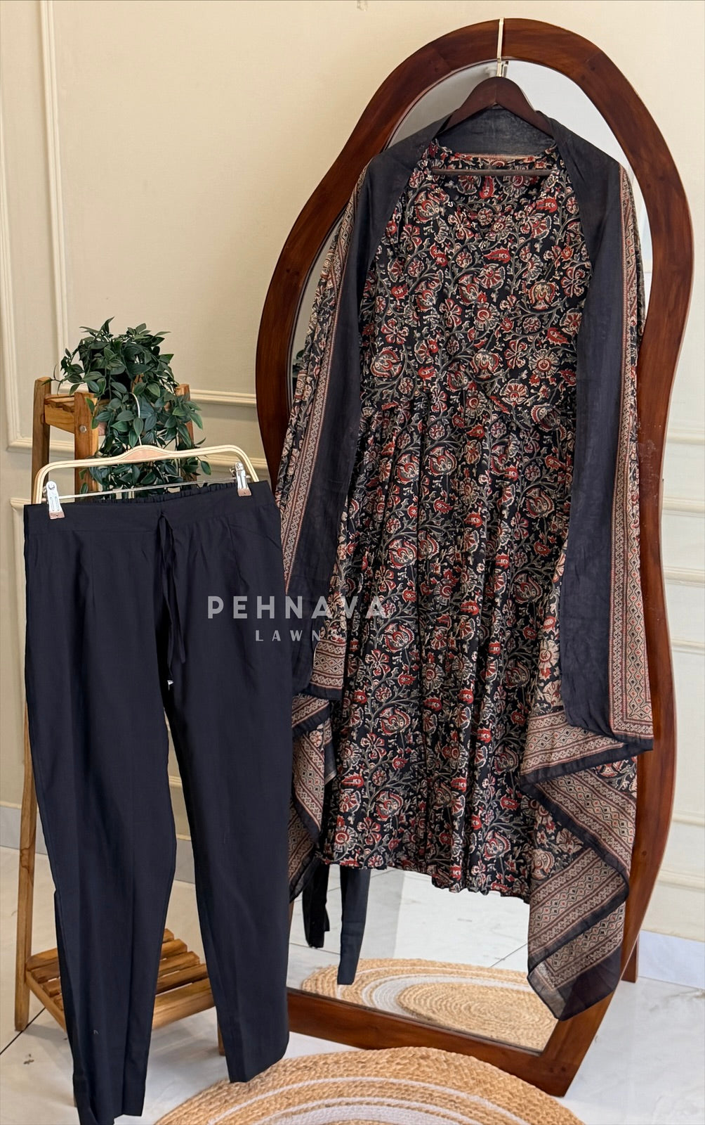 Block Print A-Line Suit Set