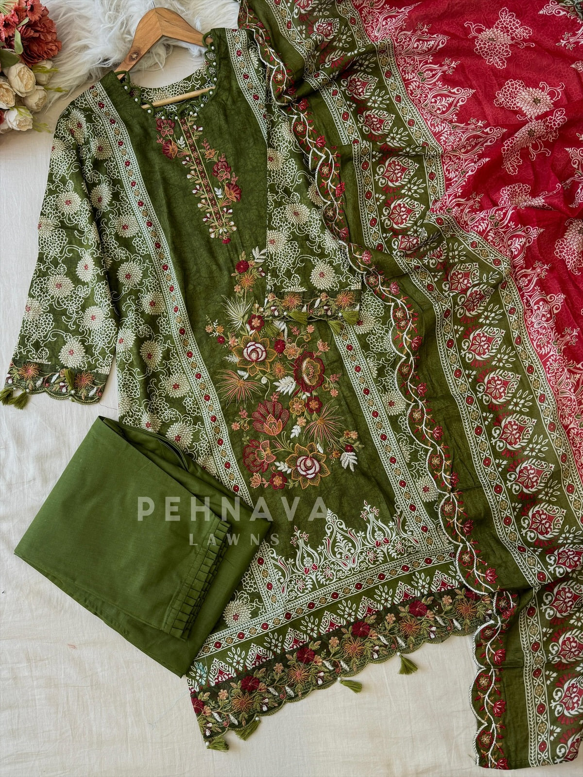 Cotton Three Piece 921-01