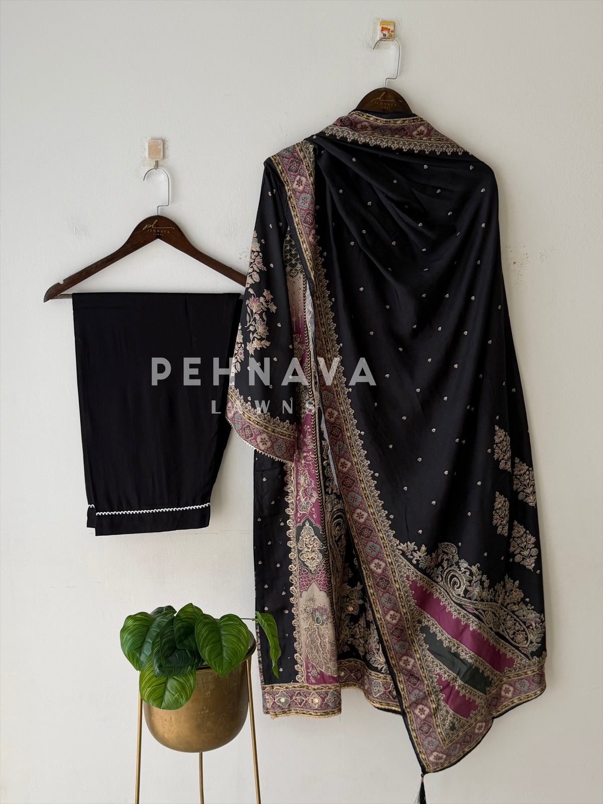 Muslin Unstitched Suit-KT351