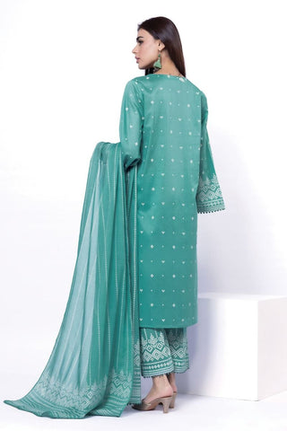 Khaadi Unstitched Printed Lawn suit-0123