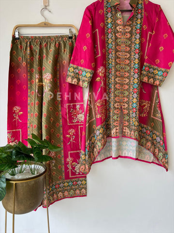 New Crepe Co-ord Set