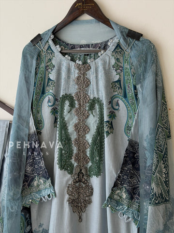 Casual Ready to Wear Suit-1758 - Pehnava Lawns
