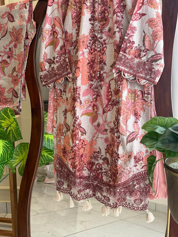 Traditional Embroidery Detailed Suit-5