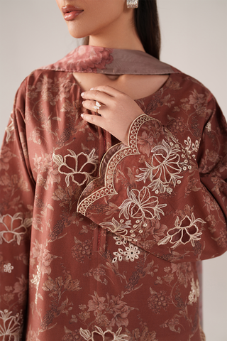 IZNIK Embroidered Printed Lawn SS-02 - Pehnava Lawns
