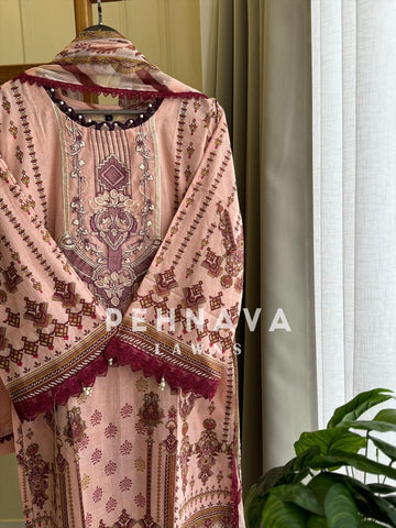 Classic Pakistani Lawn Suit