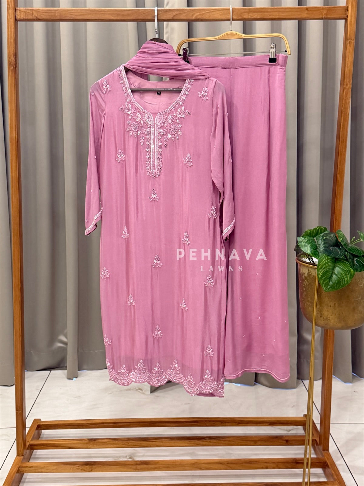 Premium Handworked Chinnon Ensemble