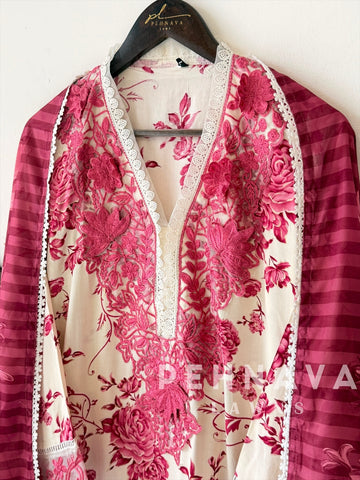 Cutwork Farshi Salwar