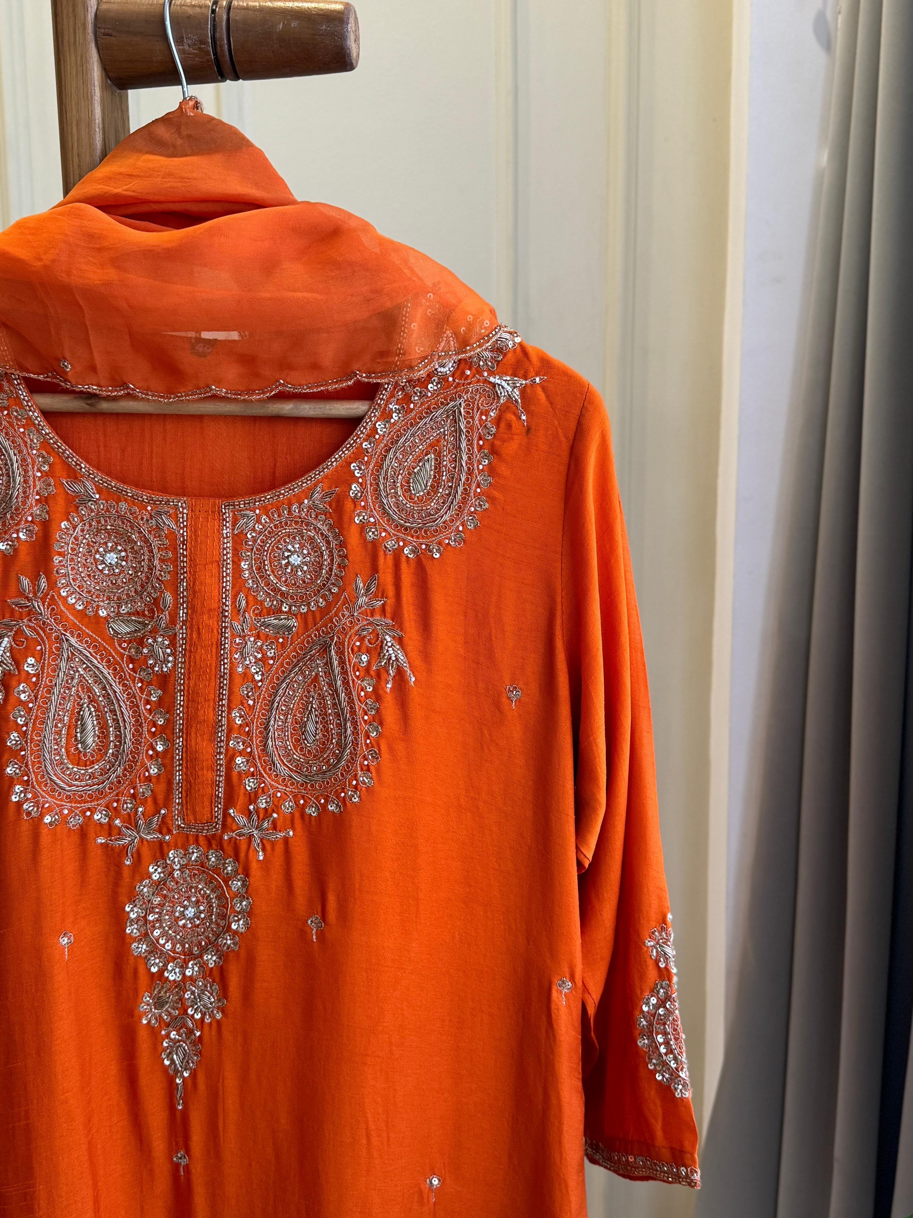 Premium Silk kurta With Handwork